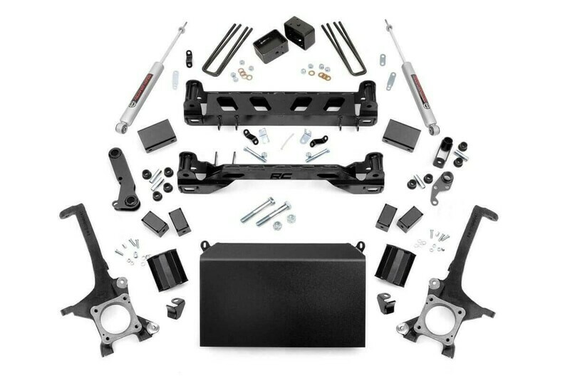 Rough Country 4 Inch Suspension Lift Kit For 16-20 Toyota Tundra 2/4wd
