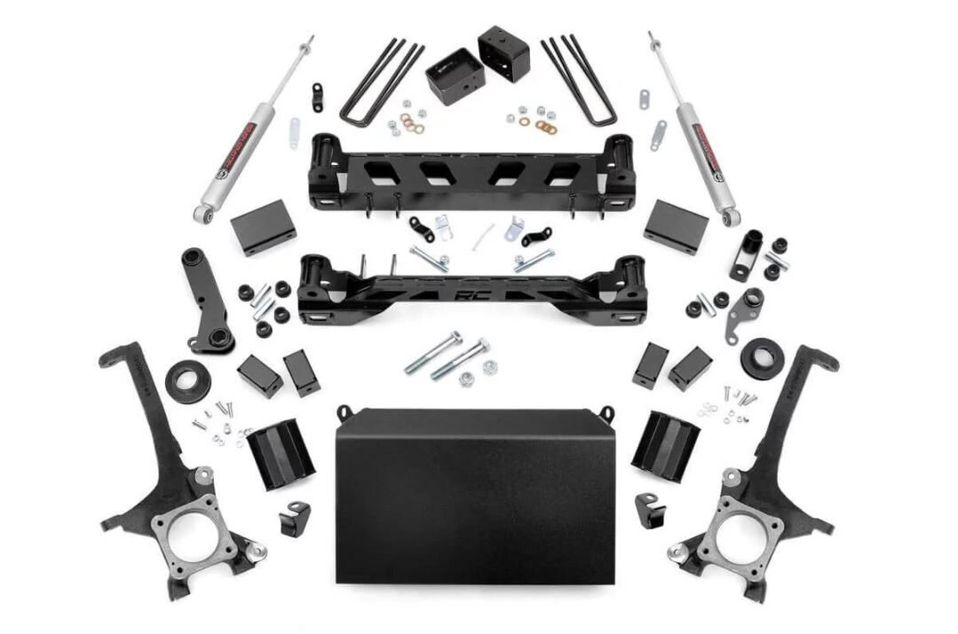 Rough Country 6 Inch Suspension Lift Kit For 16-21 Toyota Tundra 2/4wd