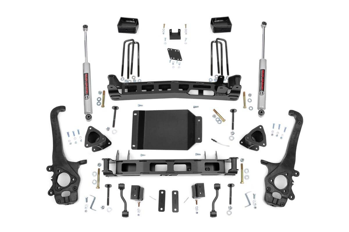 Rough Country 4 Inch Suspension Lift Kit For 04-15 Titan 2/4wd