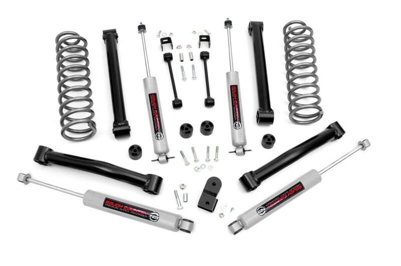 Rough Country 3.5 Inch Suspension Lift Kit For 1993-1998 Grand Cherokee ZJ (V-8) 4WD