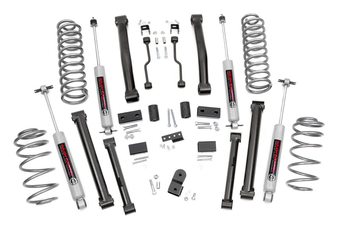 Rough Country 4 Inch Jeep Suspension Lift Kit For 1993-1998 Grand Cherokee ZJ 4WD