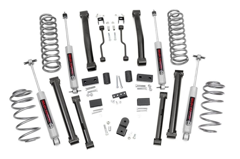 Rough Country 4 Inch Jeep Suspension Lift Kit For 1993-1998 Grand Cherokee ZJ 4WD