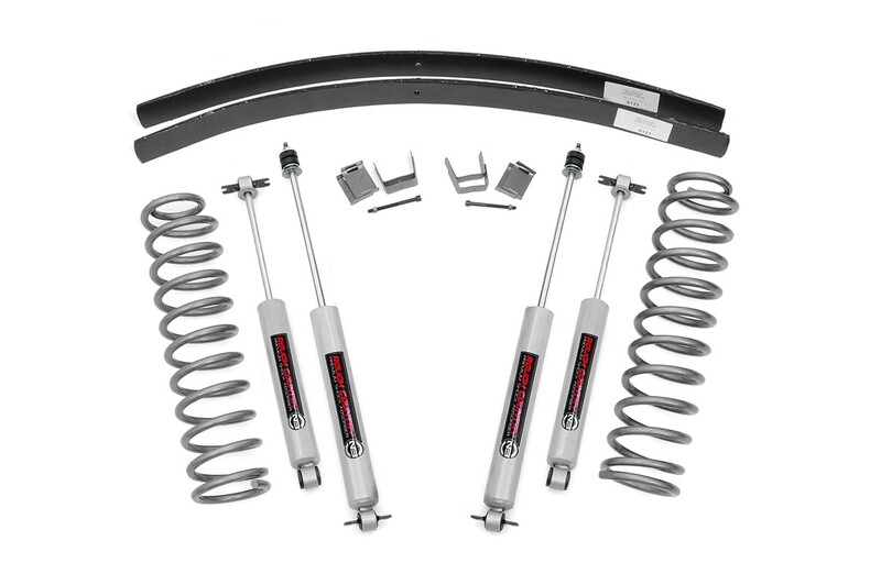 Rough Country 3 Inch Jeep Suspension Lift For 84-01 Cherokee XJ 2/4WD