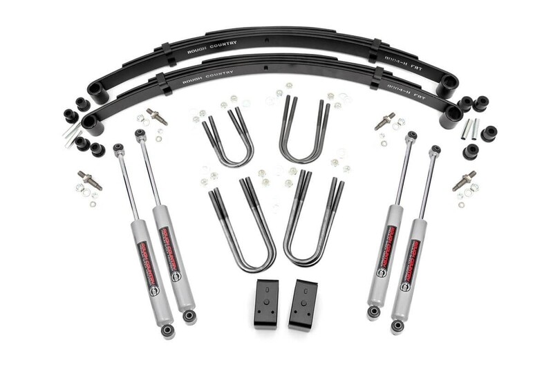 Rough Country 3 Inch Jeep Suspension Lift Kit For  1974-1983 4WD
