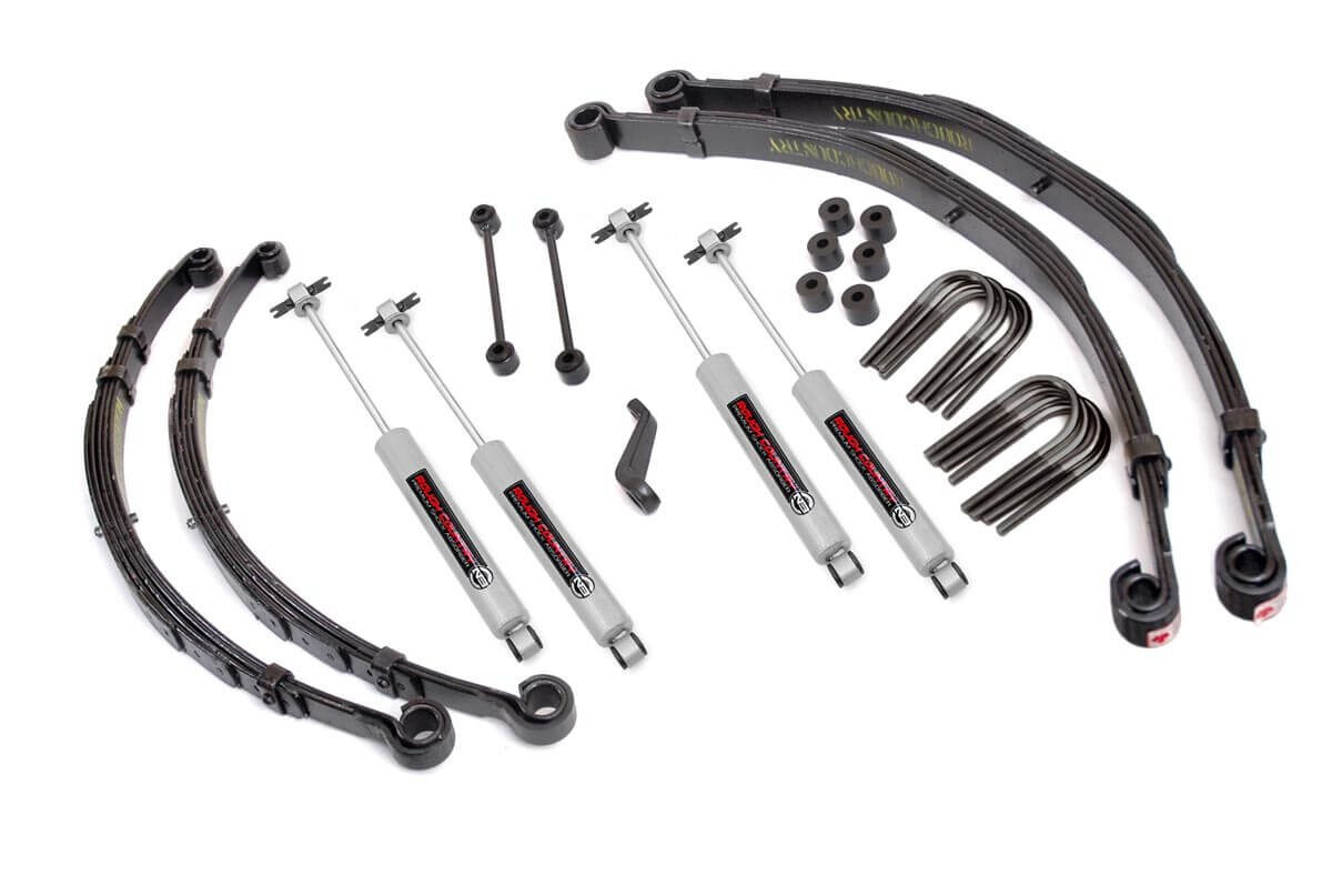 Rough Country 4 Inch Jeep Lift Kit For 1976-1981 CJ 5/ CJ 7 /CJ 8 Scrambler 4WD