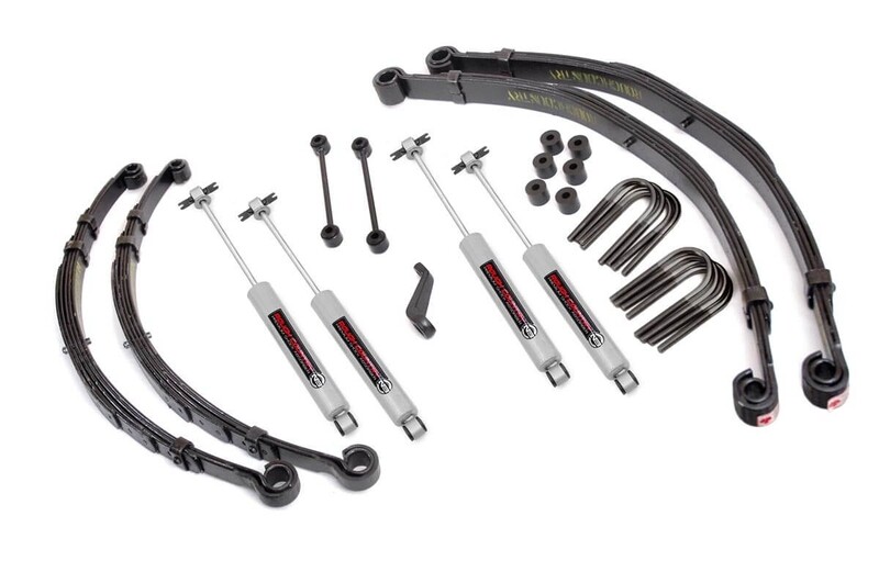 Rough Country 4 Inch Jeep Lift Kit For 1976-1981 CJ 5/ CJ 7 /CJ 8 Scrambler 4WD