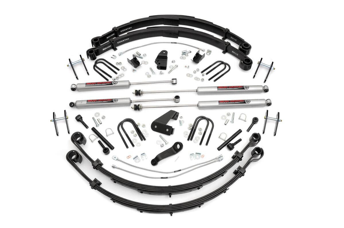 Rough Country 6 Inch Jeep Suspension Lift Kit For 1987-1995 Wrangler YJ 4WD