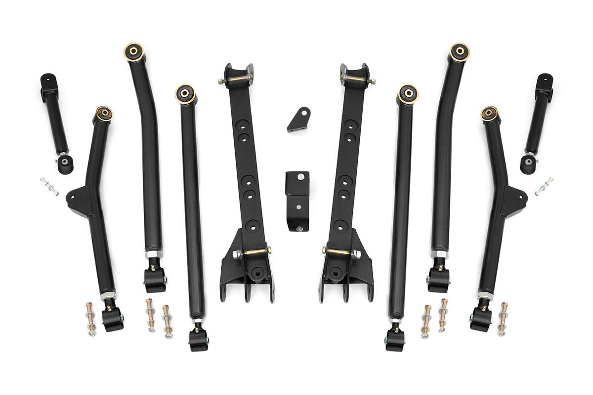 Rough Country 4-6 Inch Jeep Long Arm Upgrade Kit For 97-06 Wrangler TJ