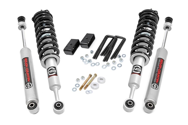 Rough Country 3 Inch Suspension Lift Kit For 05-23 Toyota Tacoma 4WD/2WD