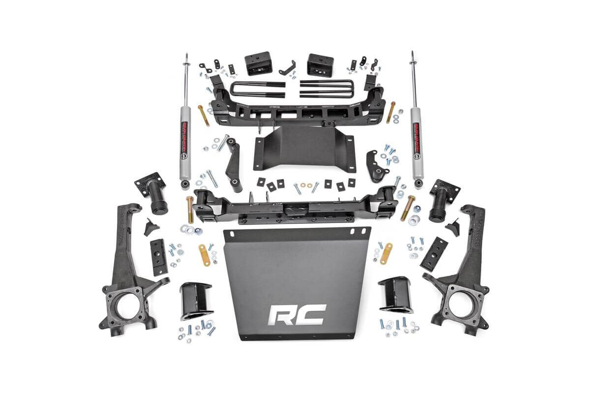 Rough Country 4 Inch Suspension Lift Kit For 16-23 Toyota Tacoma 4WD/2WD