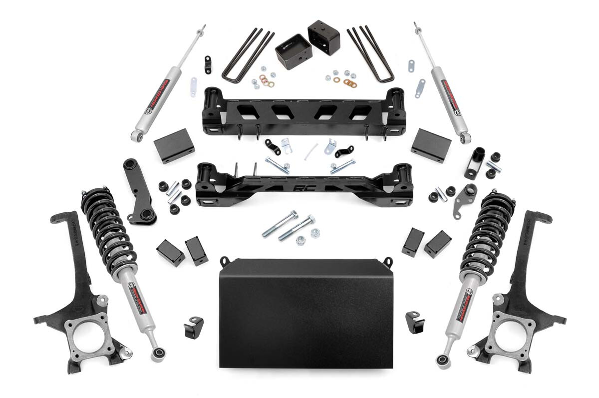 Rough Country 6 Inch Suspension Lift Kit With Lifted Struts For 16-20 Toyota Tundra 2/4wd