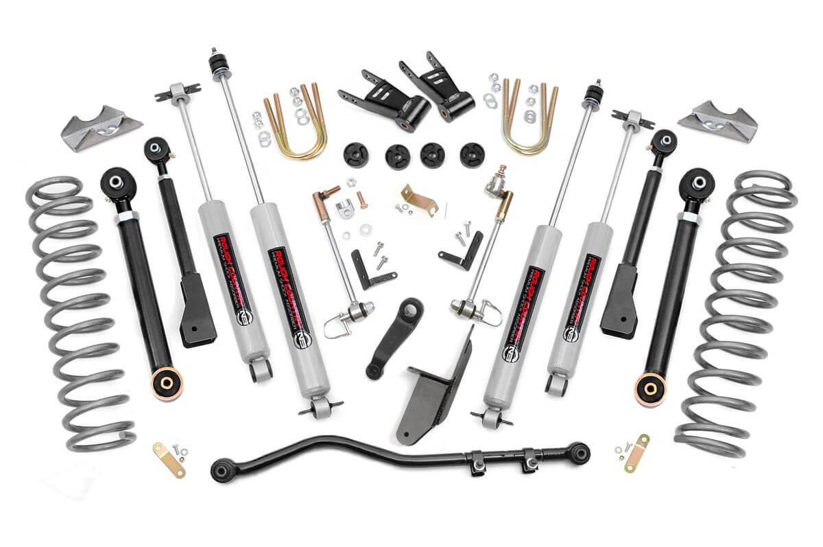 Rough Country 6.5 Inch Jeep Suspension Lift Kit For 1986-1992 Comanche MJ 4WD
