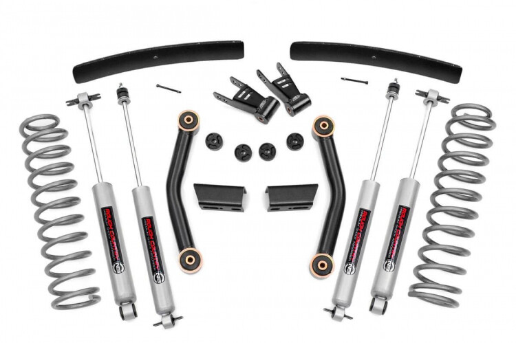 Rough Country 4.5 Inch Jeep Suspension Lift Kit For 1986-1993 Comanche MJ 4WD