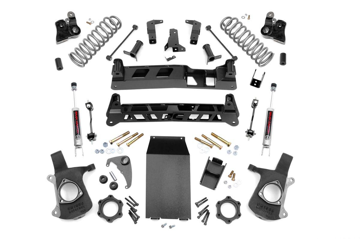 Rough Country 6 Inch GMC NTD Suspension Lift System For (00-06 Yukon XL 1500 2WD)