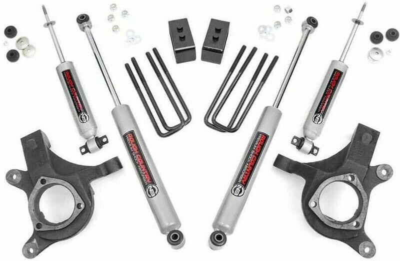 Rough Country 3 Inch GMC Suspension Lift Kit For (99-06 1500 PU 2wd)
