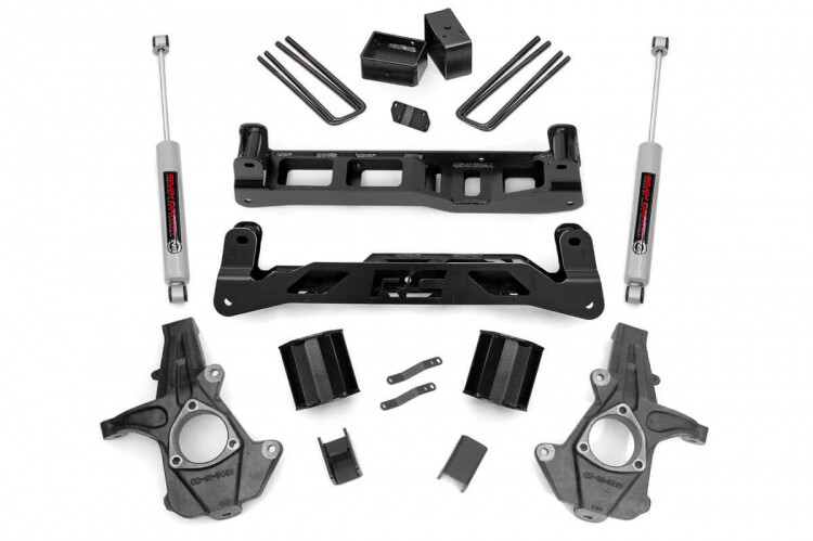 Rough Country 5" GMC Suspension Lift Kit For (07-13 1500 PU 2WD)