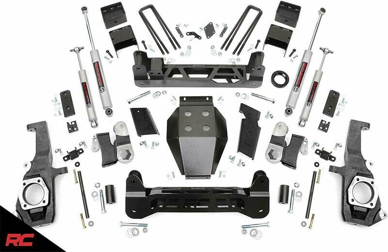 Rough Country 5" Suspension Lift Kit For (11-19 Chevy/Gmc 2500HD/3500 HD)