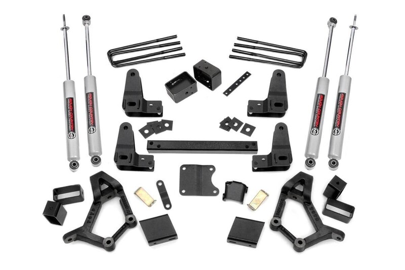 Rough Country 4-5" Toyota Suspension Lift Kit For (Ext Cab)