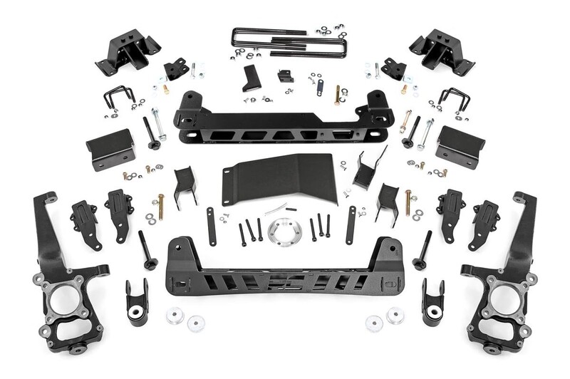 Rough Country 4.5" Ford Suspension Lift Kit For (17-18 F-150 Raptor)
