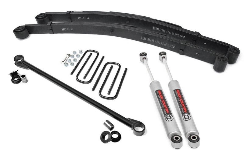 Rough Country 2.5 Inch Ford Leveling Lift Kit For (99-04 F-250/350 4WD)