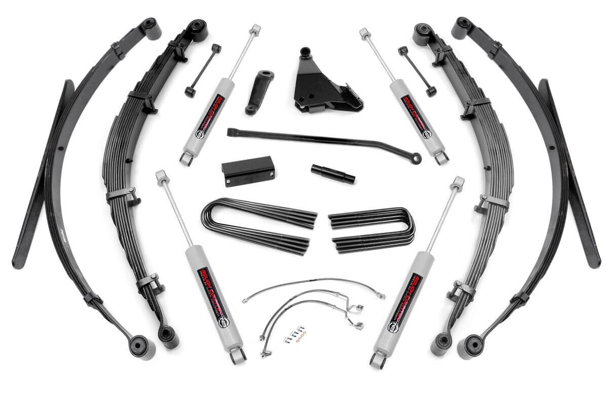 Rough Country 8" Ford Suspension Lift System For (99-04 F-250/350 Super Duty 4WD)