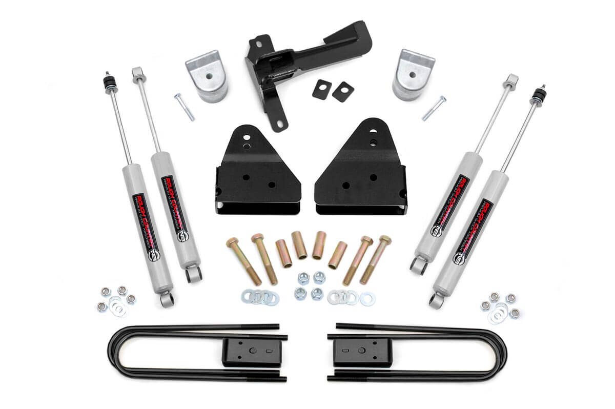 Rough Country 3" Ford Suspension Lift Kit For (05-07 F-250/350 4WD)