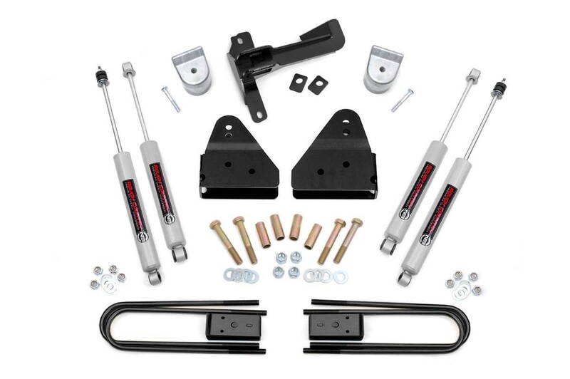 Rough Country 3" Ford Suspension Lift Kit For (08-10 F-250/F350 4WD)