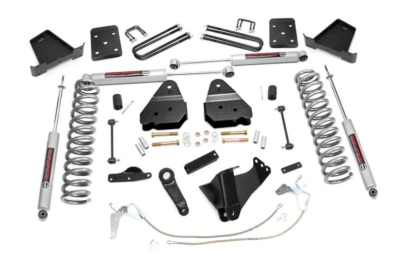 Rough Country 4.5" Ford Suspension Lift Kit For (08-10 F-250/F350 4WD)