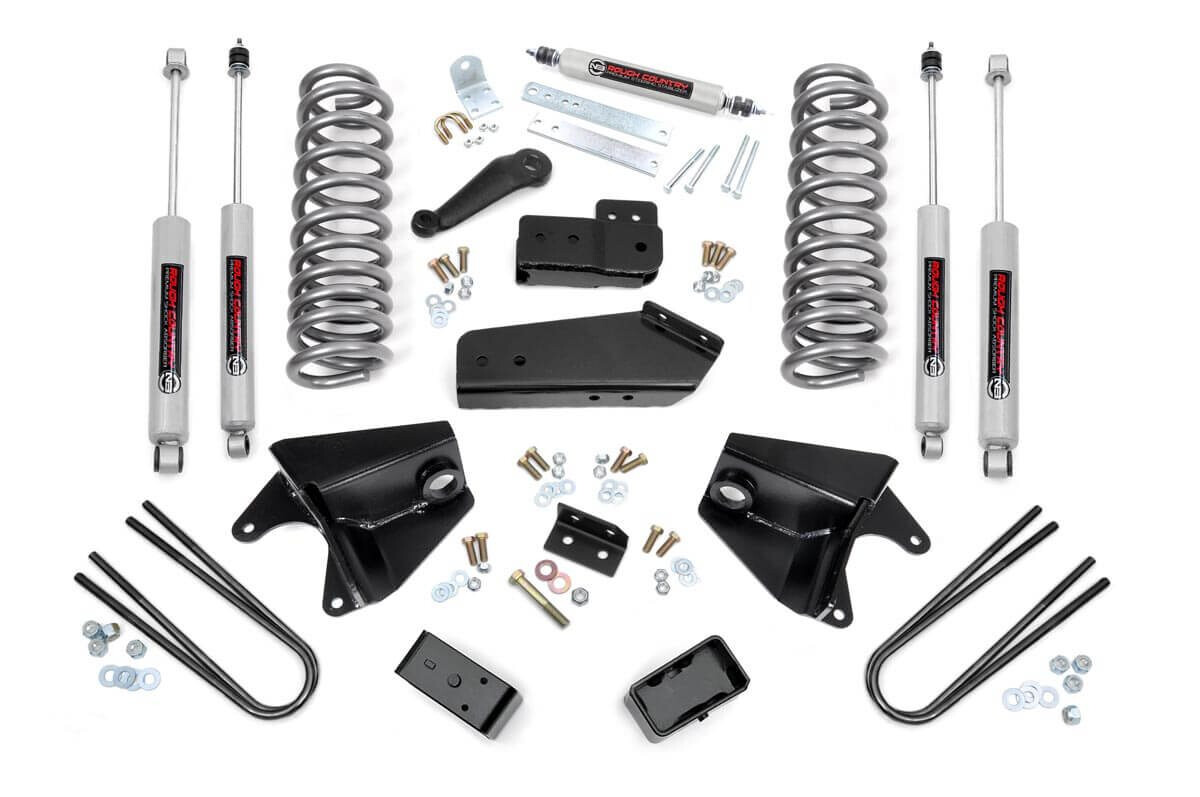 Rough Country 4" Ford Suspension Lift Kit (80-96 F-150 2WD)