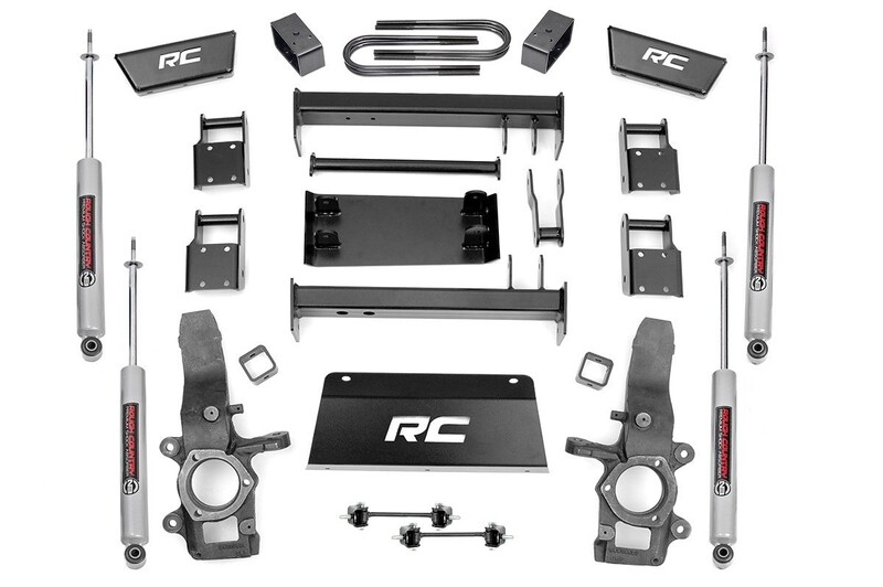 Rough Country 4" Ford Suspension Lift Kit (97-03 F-150 4WD)