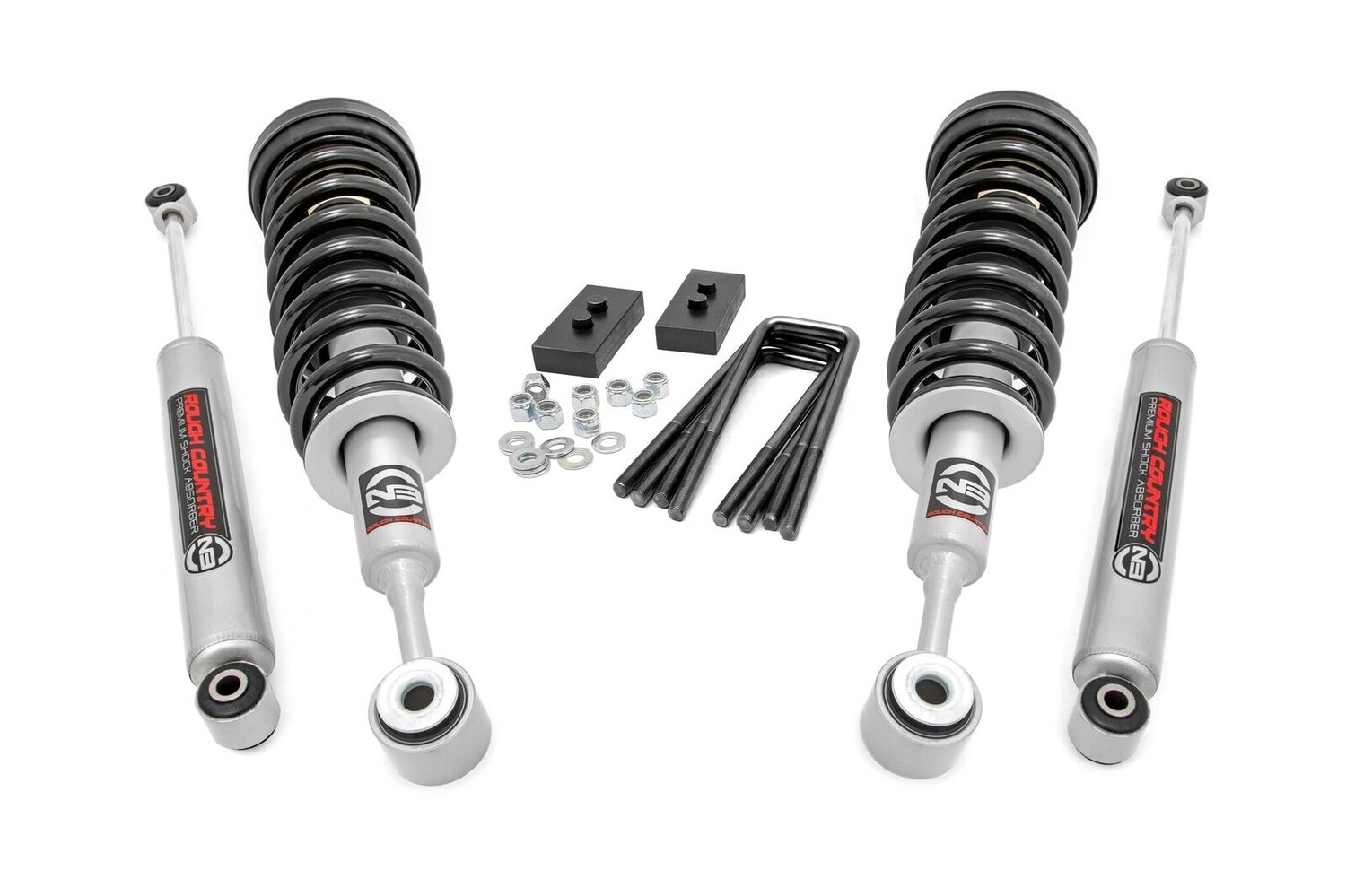 Rough Country 2.5" Ford Leveling Lift Kit (04-08 F-150 2/4WD)
