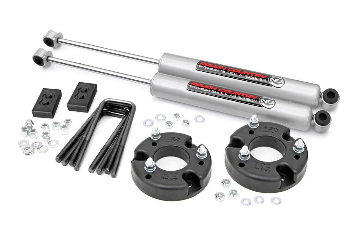 Rough Country 2" Ford Leveling Lift Kit (09-20 F-150) With Strut Spacer