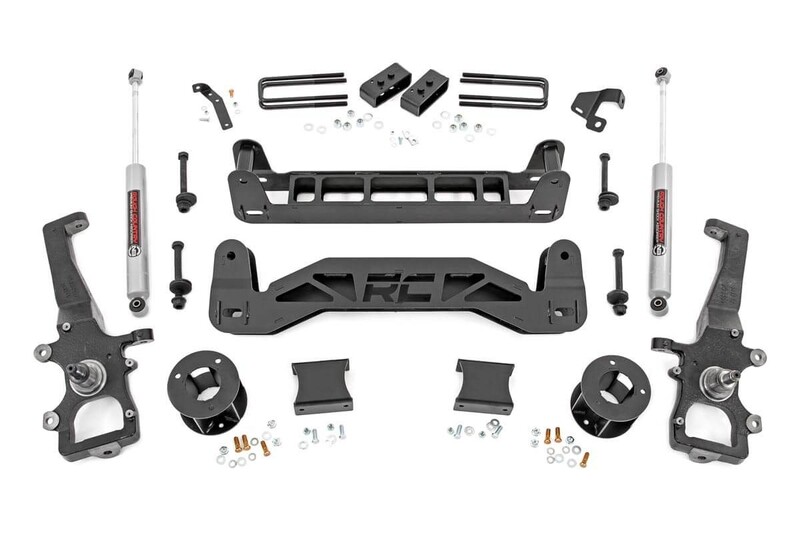 Rough Country 4" Ford Suspension Lift Kit (04-08 F-150 2WD)