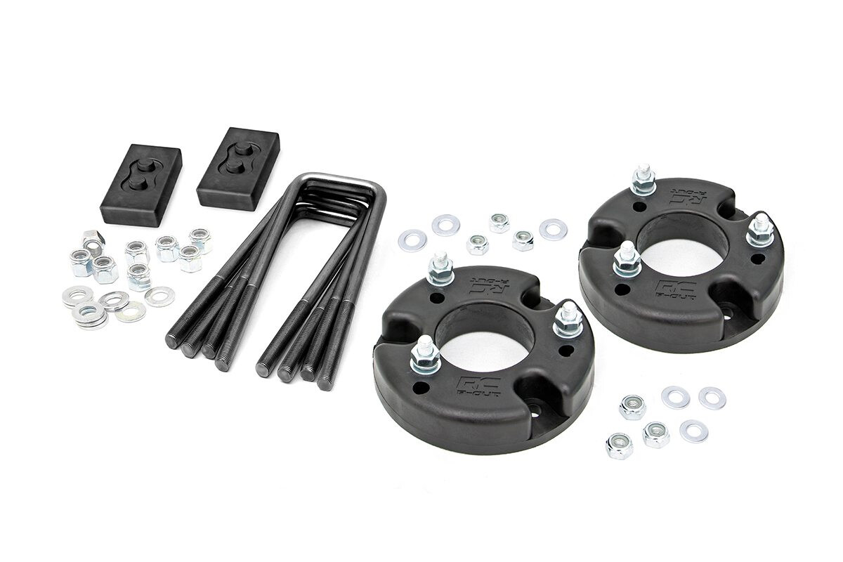 Rough Country 2" Ford Leveling Lift Kit (09-20 F-150)With Strut Spacer No Shocks