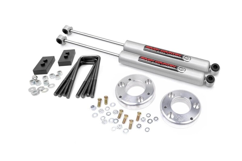 Rough Country 2" Ford Billet Leveling Lift Kit (09-13 F-150) With Strut Spacer