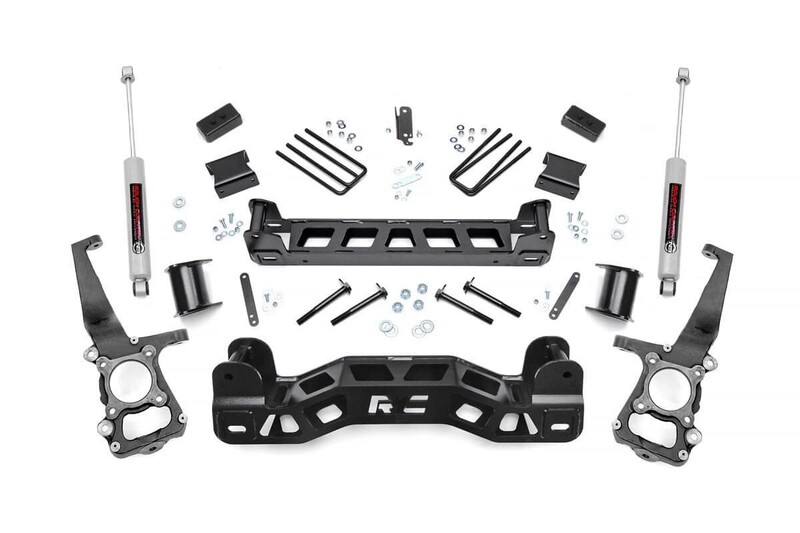 Rough Country 4" Ford Suspension Lift Kit (11-14 F-150 2WD)