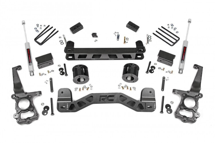 Rough Country 4" Ford Suspension Lift Kit (15-20 F-150 2WD)