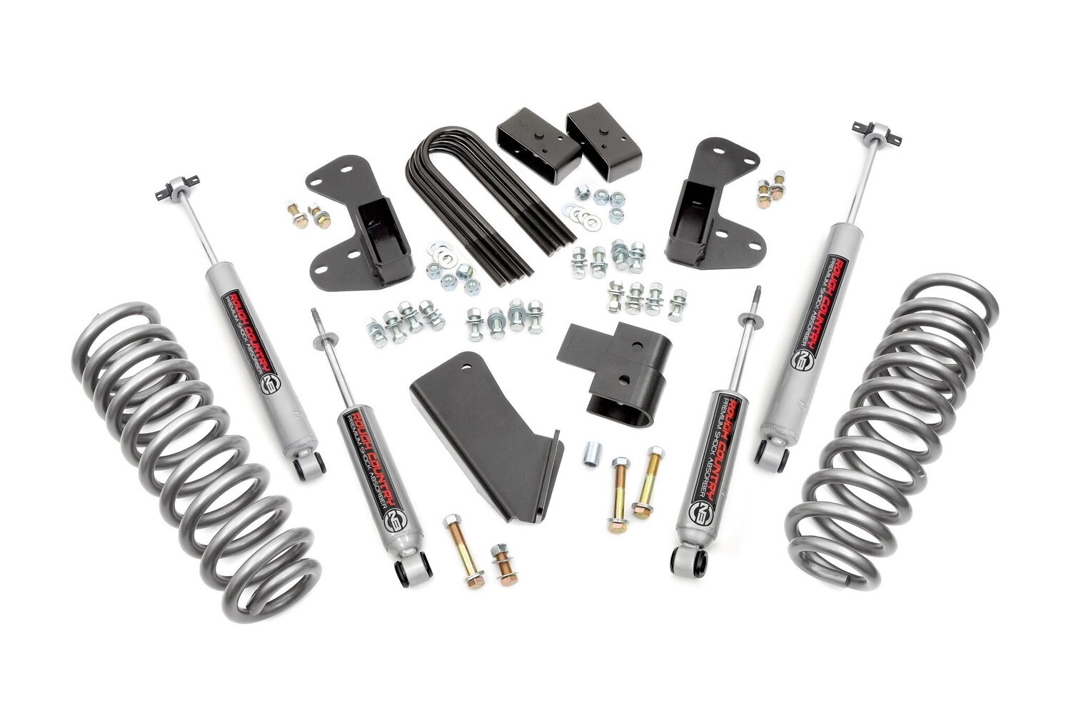 Rough Country 2.5" Ford Suspension Lift Kit (80-96 Bronco 4WD)