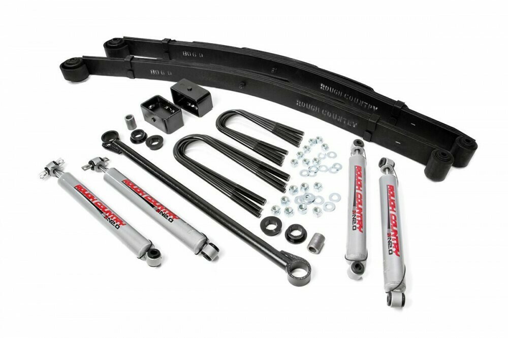 Rough Country 3" Ford Suspension Lift Kit (00-05 Excursion 4WD)