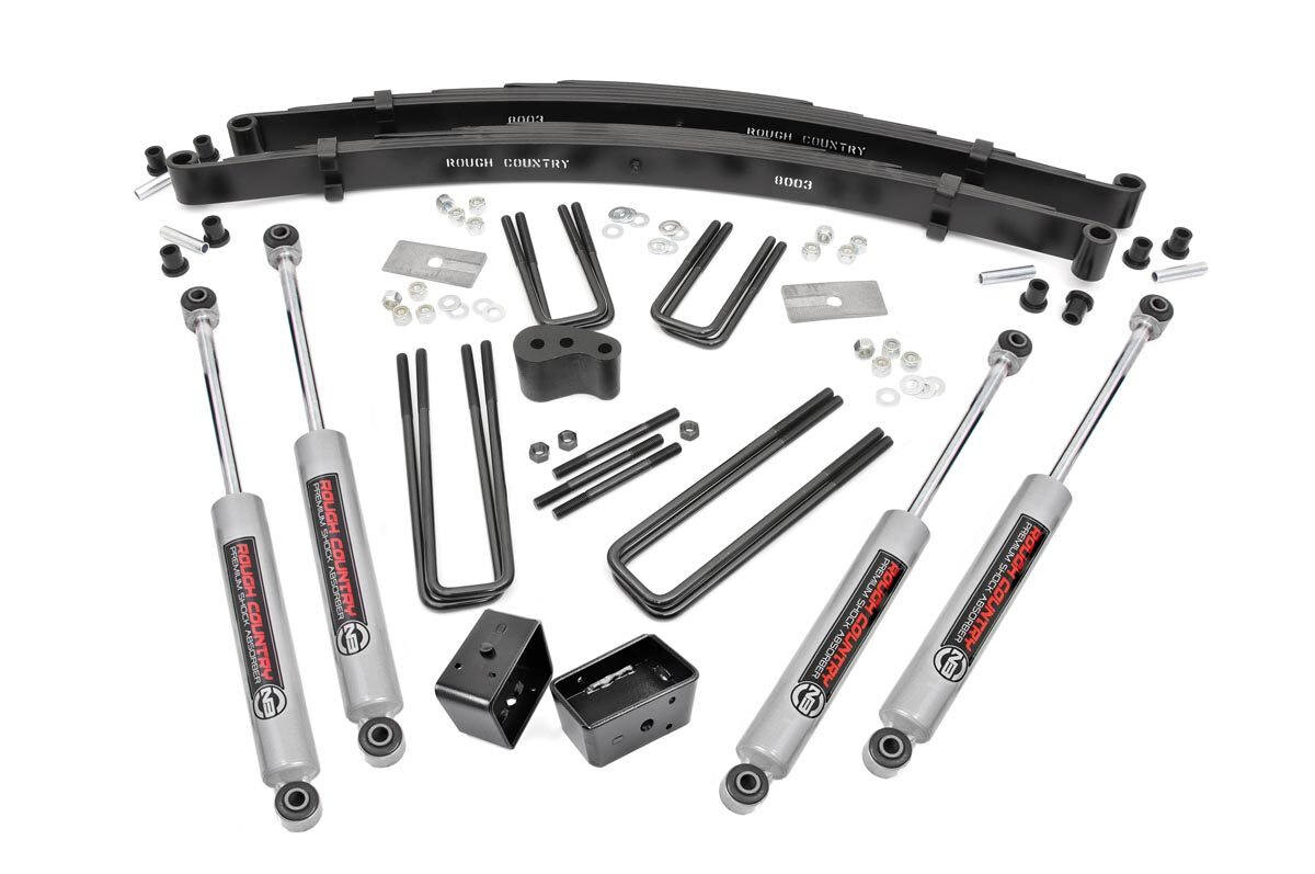 Rough Country 4" Dodge Suspension Lift Kit (DANA 44)