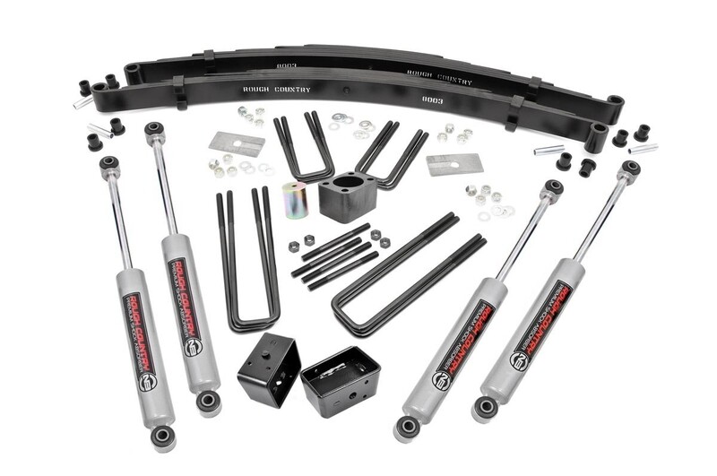 Rough Country 4" Dodge Suspension Lift Kit (DANA 60)