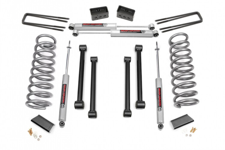 Rough Country 3" Dodge Suspension Lift Kit (94-99 Ram 1500 4WD)