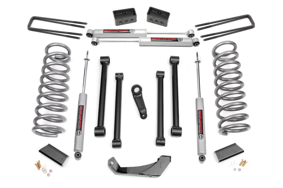Rough Country 5" Dodge Suspension Lift Kit (00-01 Ram 1500 4WD)