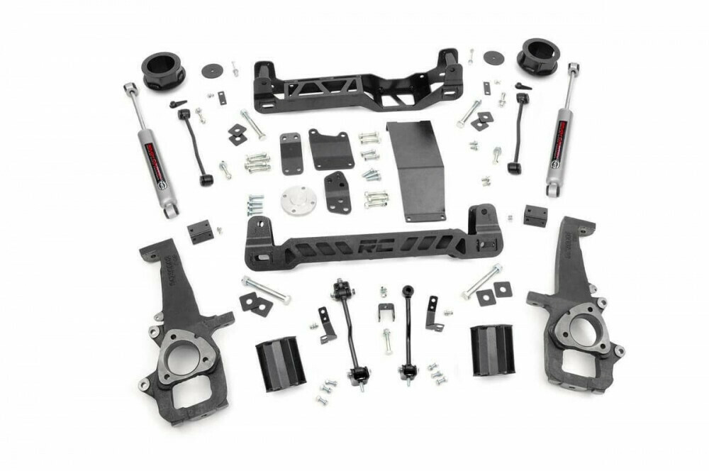 Rough Country 4" Dodge Suspension Lift Kit (09-11 Ram 1500 4WD)