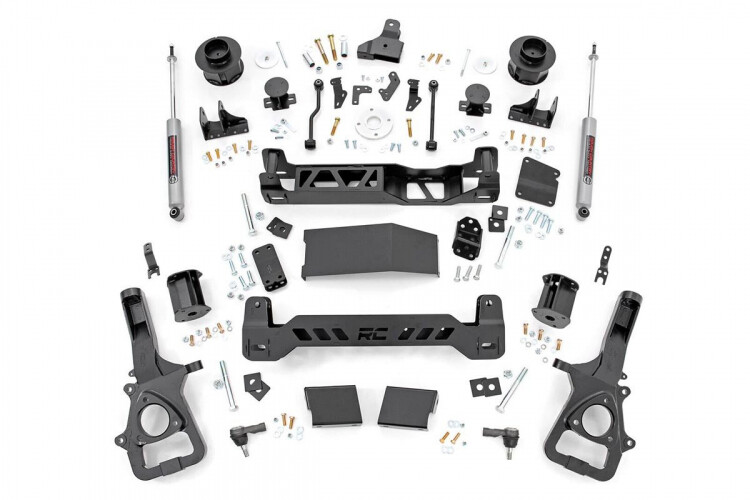 Rough Country 5" Ram Suspension Lift Kit (19-20 Ram 1500 4WD/Air Ride)