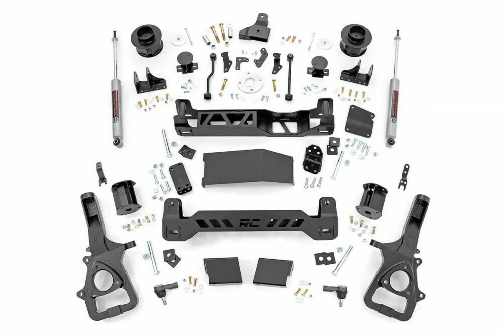 Rough Country 5" Ram Suspension Lift Kit (19-20 Ram 1500 4WD/Air Ride)