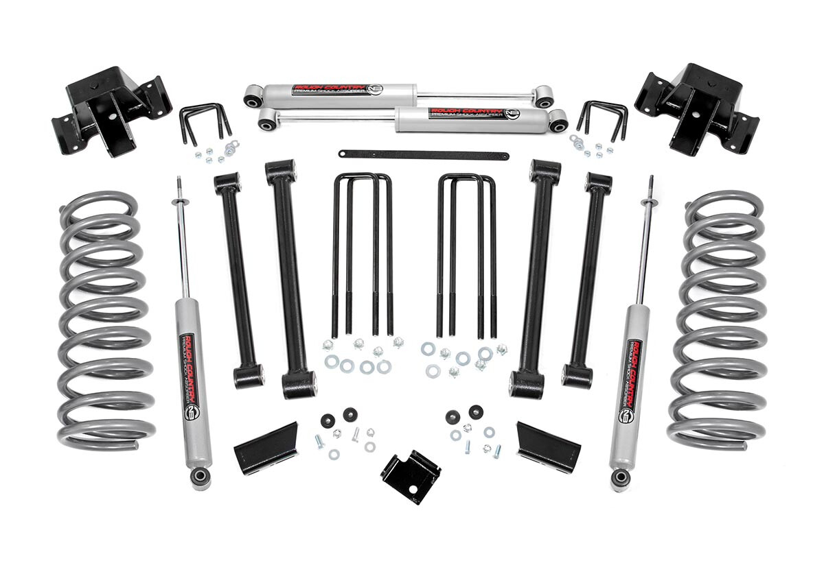 Rough Country 3" Dodge Suspension Lift Kit (94-02 Ram 2500 4WD)