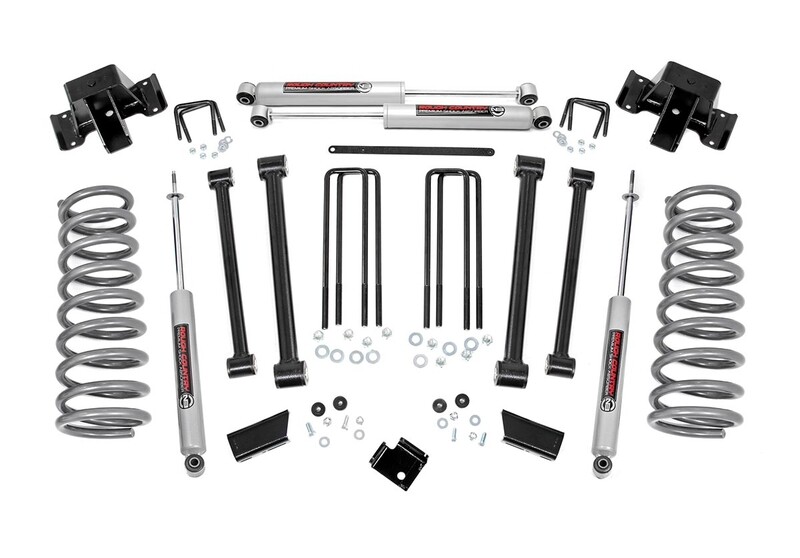 Rough Country 3" Dodge Suspension Lift Kit (94-02 Ram 2500 4WD)