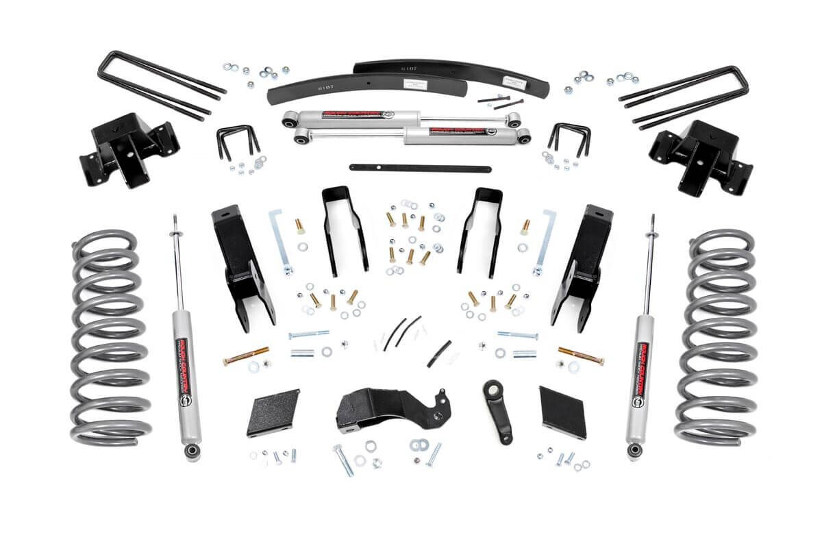 Rough Country 5" Dodge Suspension Lift Kit (94-99 Ram 2500 4WD)