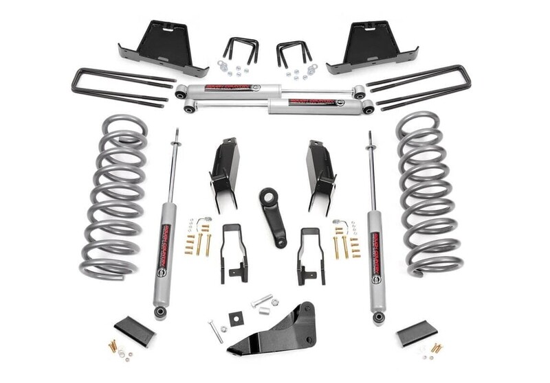 Rough Country 5" Dodge Suspension Lift Kit  For 2011-2013 Ram 2500 Mega Cab 4wd (DIESEL)